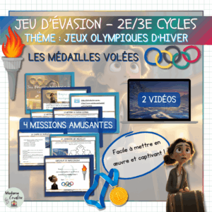 Jeu d'évasion sur les jeux Olympiques d'hiver 1